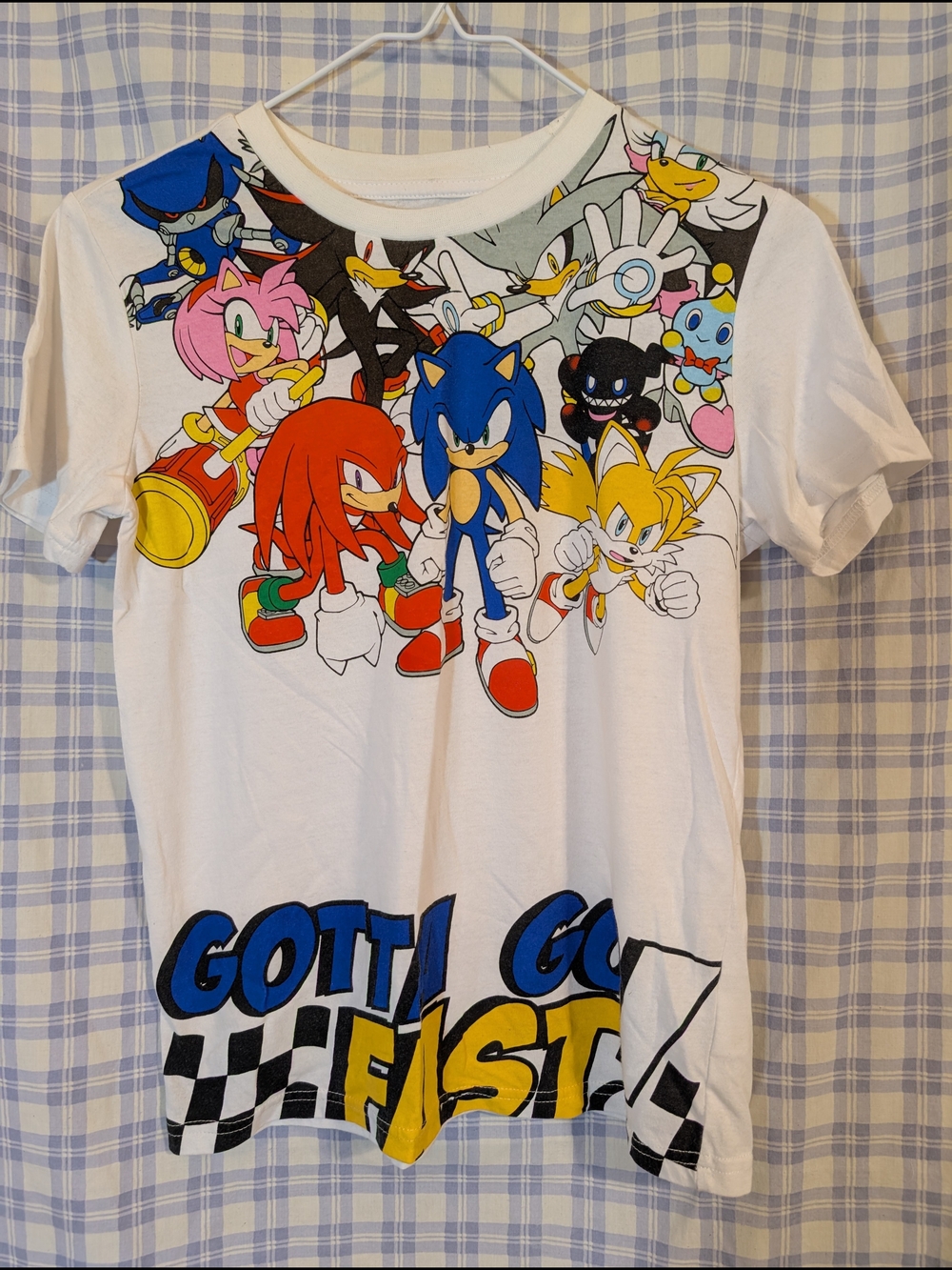 Sonic & Friends White Kids Graphic Tee